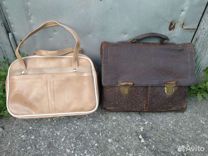 Портфель и женская сумка СССР