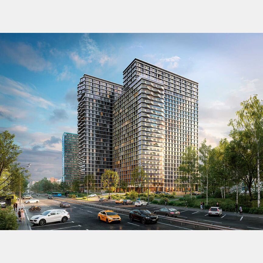 2-к. апартаменты, 70,7 м², 21/29 эт.