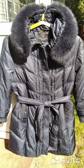 Пуховик зимний женский