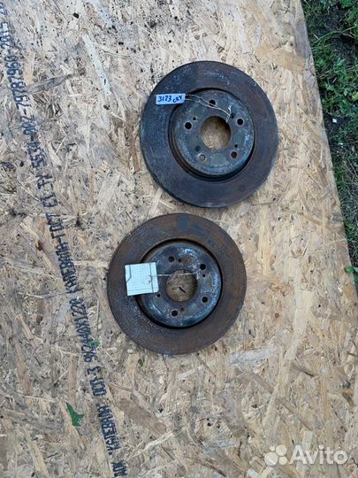 Диск тормозной (пара) Honda Cr-V III 2.4 I-vtec