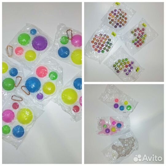 Поп-ит, симпл-димпл, мыльные пузыри, лего