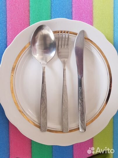 Столовые приборы ссср(шумовка,половник и др.)