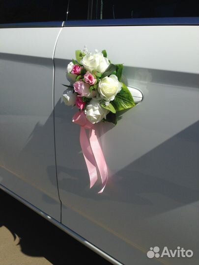 Свадебные украшения на 3 автомобиля в аренду