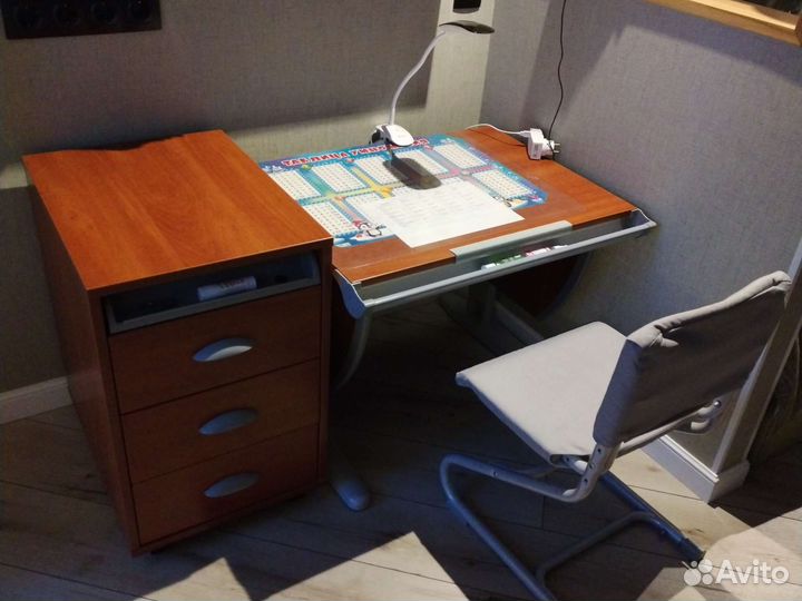 Комплект растущий стол и стул