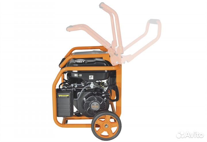 Генератор бензиновый Carver PPG-3900AM 2x16А/220В