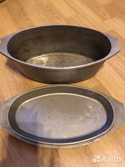 Кастрюля чугунная СССР