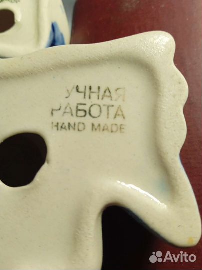 Лягушата, Гжель, ручная работа