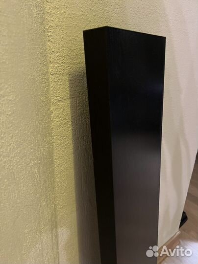 Полка навесная IKEA black