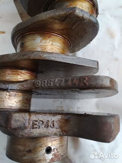 Коленчатый вал мерседес ом642 дизель турбо