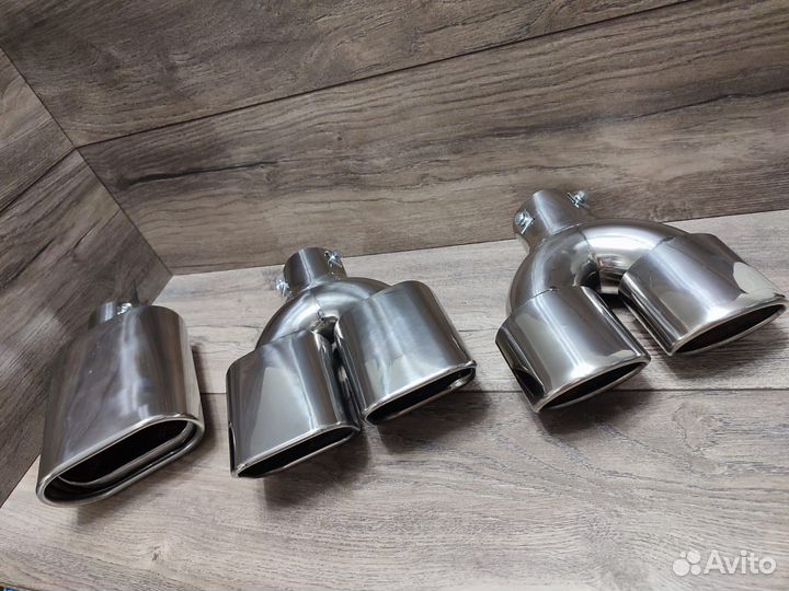 Насадка на глушитель универсальная нержавейка