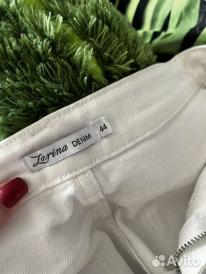 Джинсы белые женские