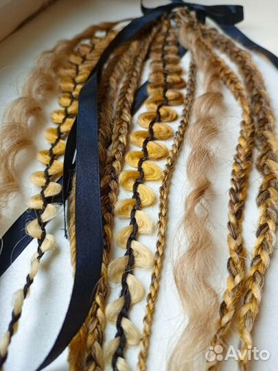 Косы на резинке