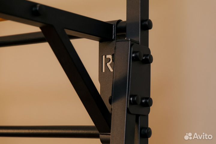 Шведская стенка с турником Рекорд X1 с опорой