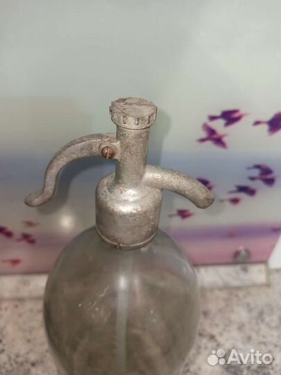 Сифон для газирования воды старинный