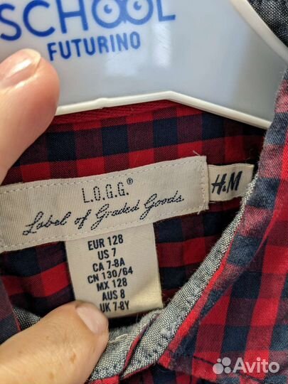 Рубашка hm 128