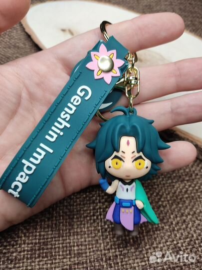 Брелок силиконовый Genshin Impact