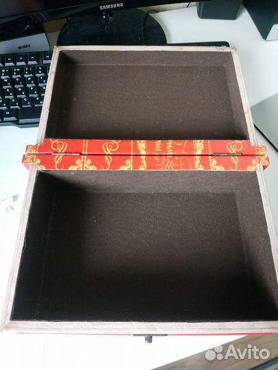 Сундучок-шкатулка для новогоднего подарка