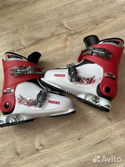 Горнолыжные ботинки детские раздвижные