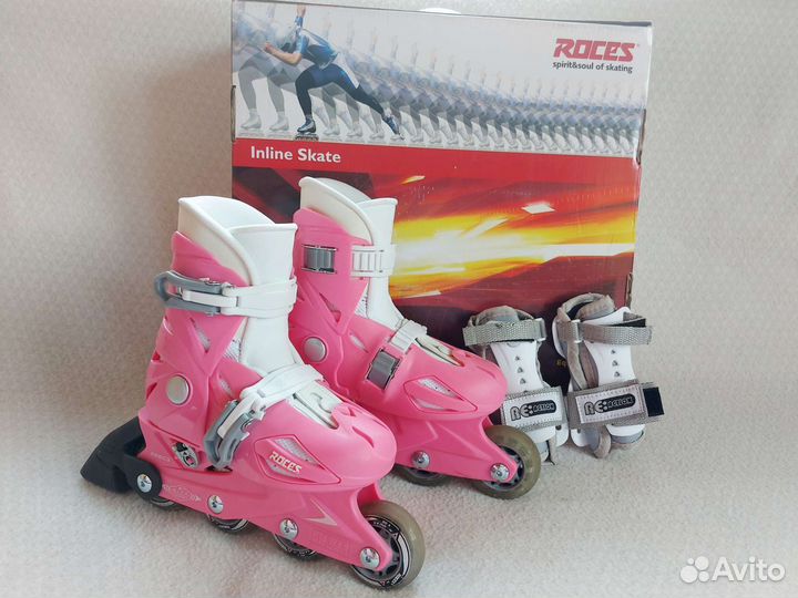 Роликовые коньки детские Roces Orlando III 25 29
