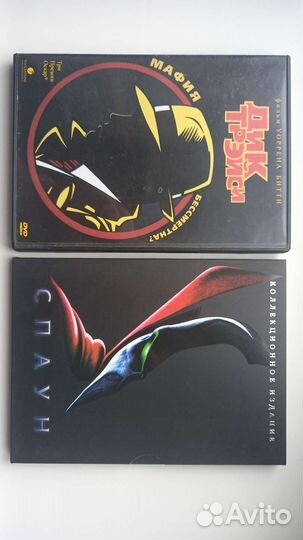DVD спаун, черепашки
