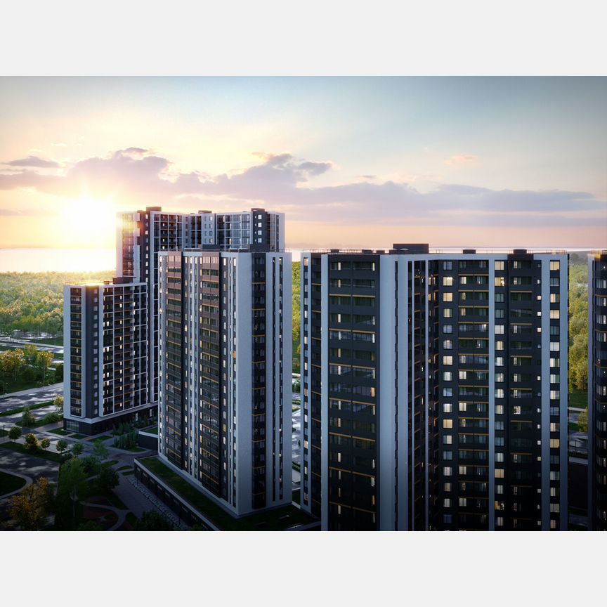 1-к. квартира, 37 м², 2/16 эт.