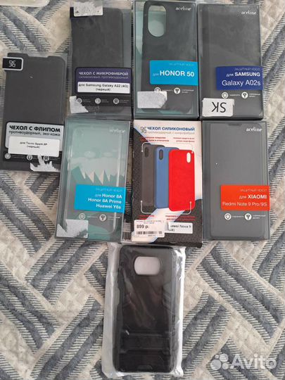 Чехлы и защитные стекла для телефонов