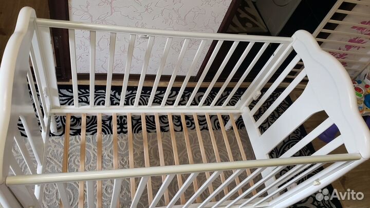 Кроватка с матасом Gandylyan Мишель бук