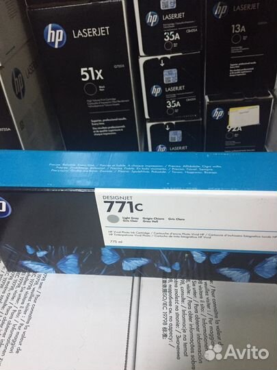 Картриджи оригинальные струйные HP Canon Brother