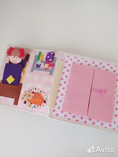 Книжка из фетра