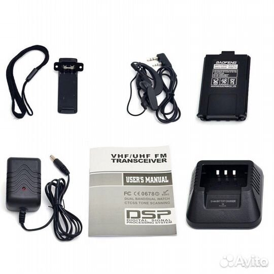 Рация Baofeng UV-5RE Plus (UV-5RE+) VHF/UHF