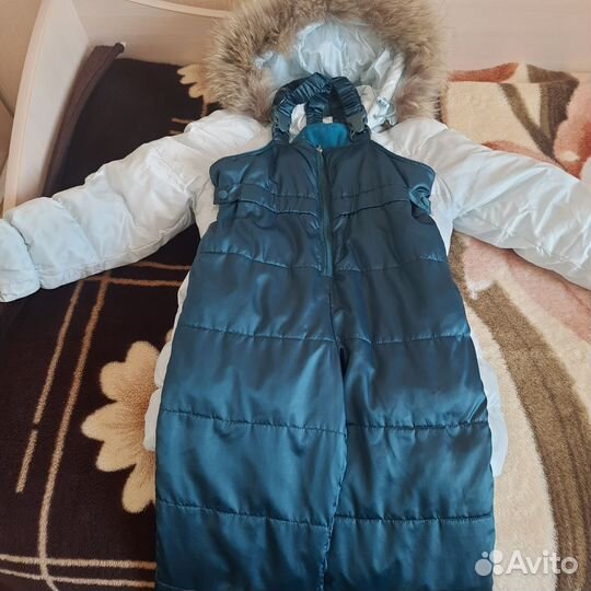 Комбинезон зимний для девочки 122