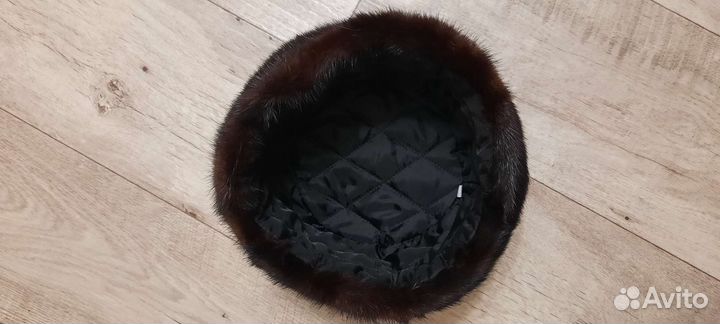 Норковая шапка мужская