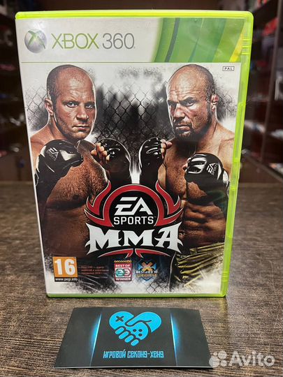 EA Sports MMA. Лицензия Xbox360 Xbox 360 x360 x