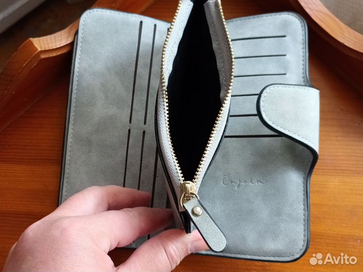 Кошелек женский новый (серый)