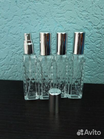Флаконы для разливных духов, стеклянные