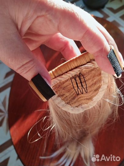 Хвост из волос