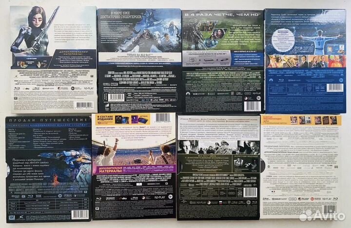 Blu ray фильмы диски