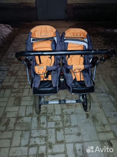 Коляска для двойни tako jumper duo 3 в 1