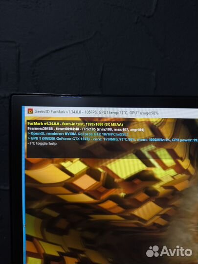 Видеокарта - GTX 1070 8GB