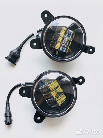 Led птф противотуманные фары Лада Приора/Газель