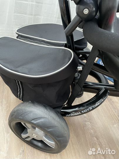 Велосипед с ручкой rich toys lexus trike