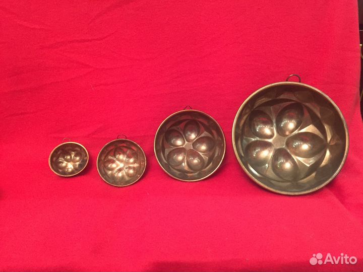 Медные формы для выпечки