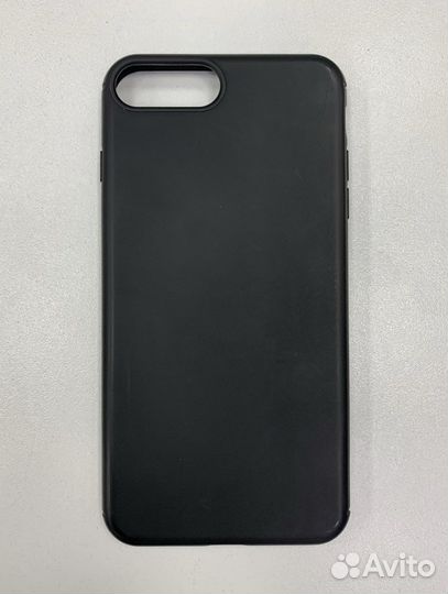Чехол на iPhone 7 plus и 8 plus чёрный