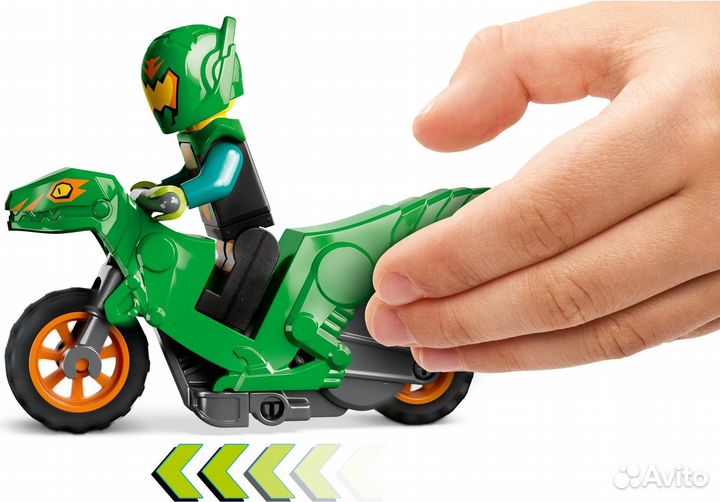 Лего 60359 Трюковой мотоцикл на рампе