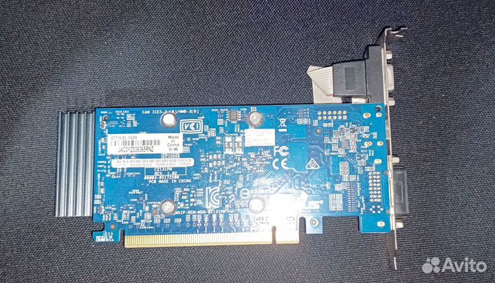 Видеокарта Gt 710 1gb