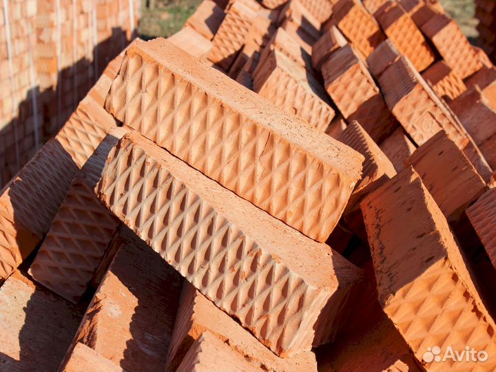 Кирпич красный одинарный м100-м150