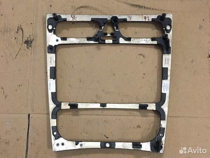 Рамка магнитолы Mercedes W203 (3091)