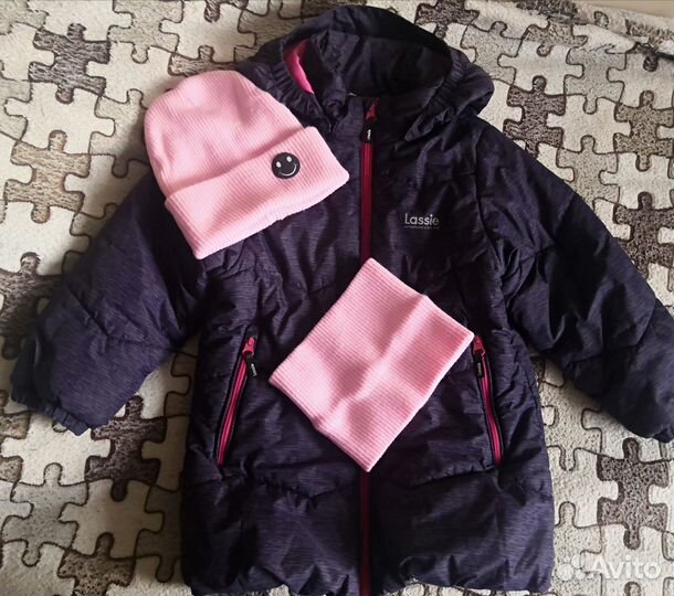 Пуховик на девочку