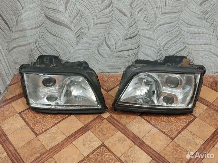Фары на audi A6 с4