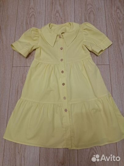 Платье для девочки хлопок